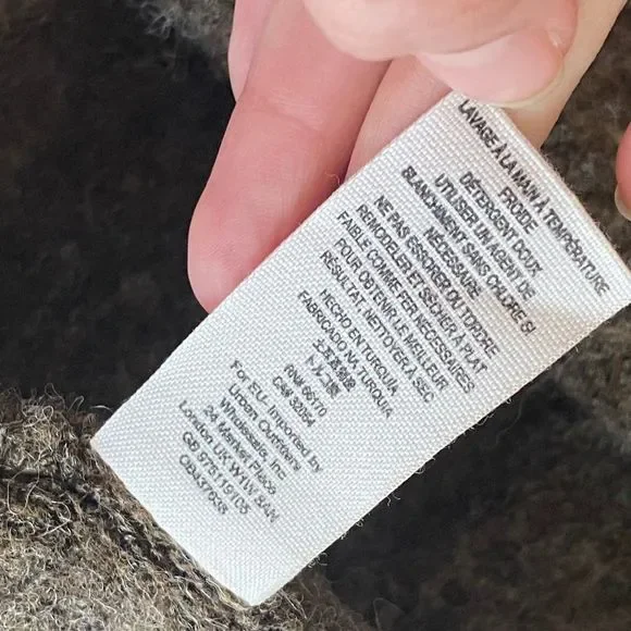 Free People Winding Ivy Pullover Oversized Brown Chunky Sweater XS/S - Picture 9 of 10